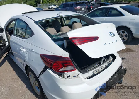2020 Hyundai Elantra Value Edition из США, поврежденный, VIN 5NPD84LF6LH499797